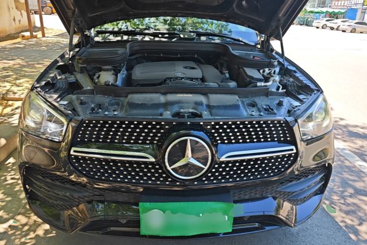 Used Mercedes-Benz GLE Coupe 2020 GLE 350 4MATIC Coupe SUV Luxury Model Engine Bay