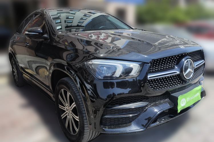 Used Mercedes-Benz GLE Coupe 2020 GLE 350 4MATIC Coupe SUV Luxury Model Front Right 45 Deg