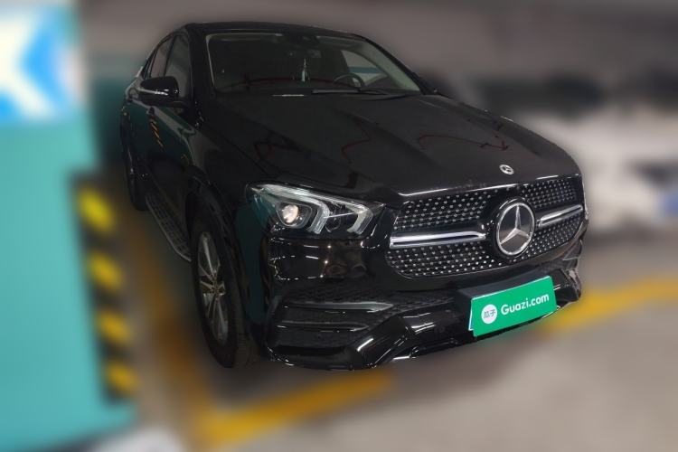 Used Mercedes-Benz GLE Coupe 2020 GLE 350 4MATIC Coupe SUV Luxury Model Front Right 45 Deg