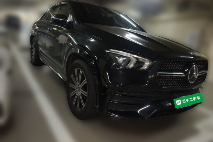 Used Mercedes-Benz GLE Coupe 2020 GLE 350 4MATIC Coupe SUV Luxury Model Front Right 45 Deg