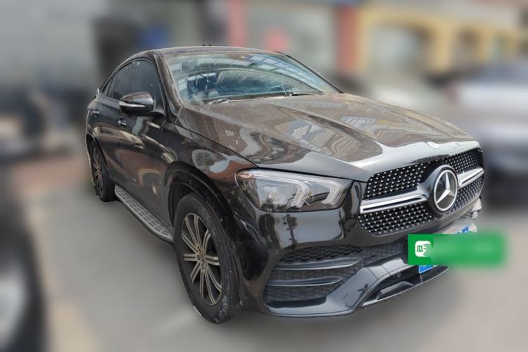 Used Mercedes-Benz GLE Coupe 2020 GLE 350 4MATIC Coupe SUV Luxury Model Front Right 45 Deg