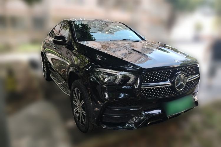Used Mercedes-Benz GLE Coupe 2020 GLE 350 4MATIC Coupe SUV Luxury Model Front Right 45 Deg