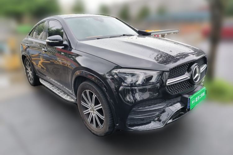 Used Mercedes-Benz GLE Coupe 2020 GLE 350 4MATIC Coupe SUV Luxury Model Front Right 45 Deg