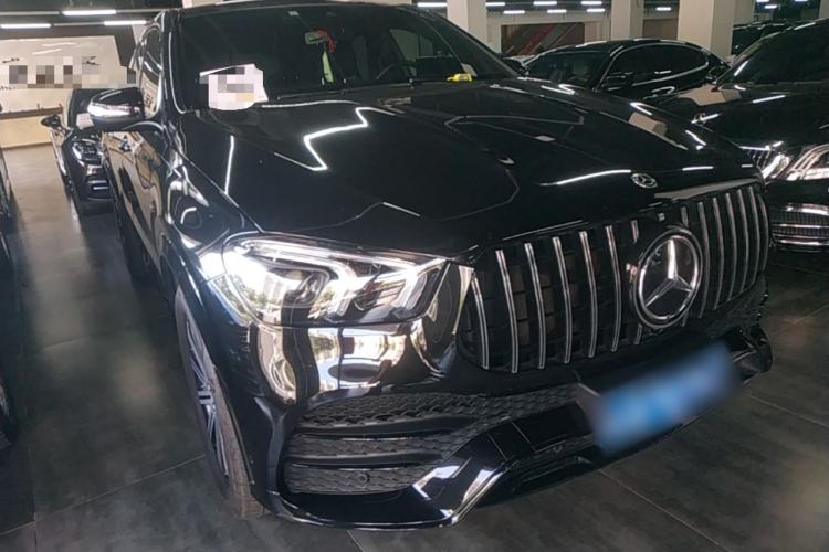 Used Mercedes-Benz GLE Coupe 2020 GLE 350 4MATIC Coupe SUV Luxury Model Front Right 45 Deg