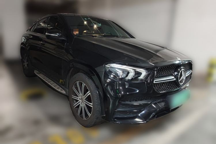 Used Mercedes-Benz GLE Coupe 2020 GLE 350 4MATIC Coupe SUV Luxury Model Front Right 45 Deg