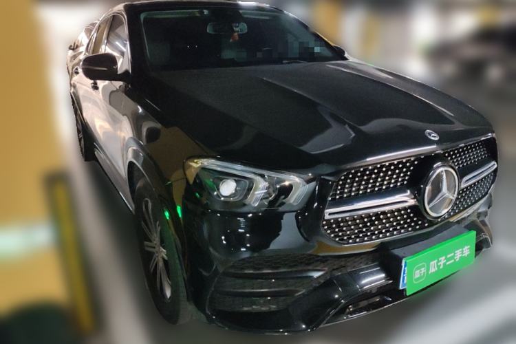 Used Mercedes-Benz GLE Coupe 2020 GLE 350 4MATIC Coupe SUV Luxury Model Front Right 45 Deg