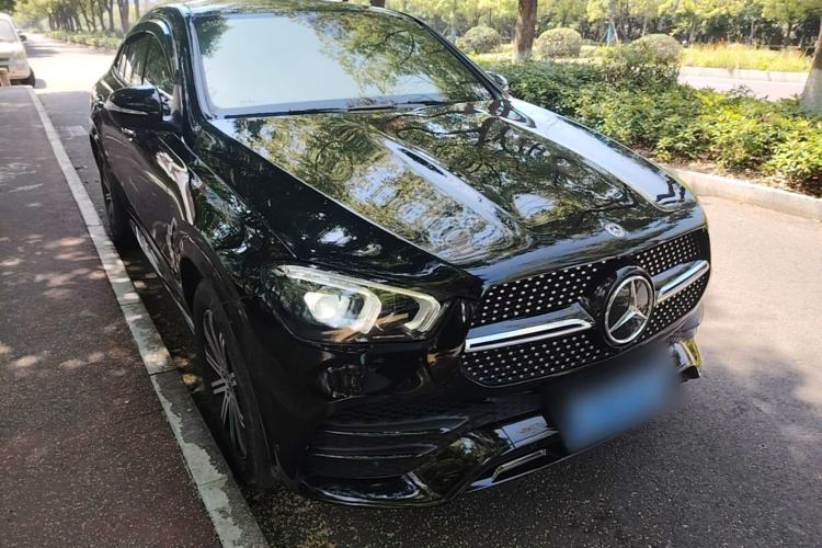 Used Mercedes-Benz GLE Coupe 2020 GLE 350 4MATIC Coupe SUV Luxury Model Front Right 45 Deg
