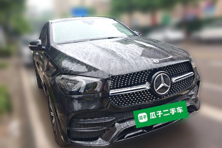 Used Mercedes-Benz GLE Coupe 2020 GLE 350 4MATIC Coupe SUV Luxury Model Front Right 45 Deg