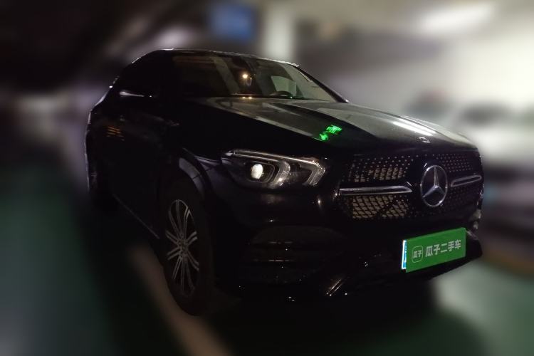 Used Mercedes-Benz GLE Coupe 2020 GLE 350 4MATIC Coupe SUV Luxury Model Front Right 45 Deg