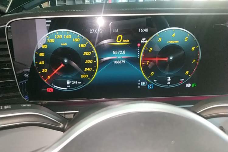 Used Mercedes-Benz GLE Coupe 2020 GLE 350 4MATIC Coupe SUV Luxury Model Instrument Cluster