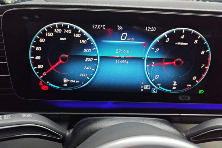 Used Mercedes-Benz GLE Coupe 2020 GLE 350 4MATIC Coupe SUV Fashion Model Instrument Cluster