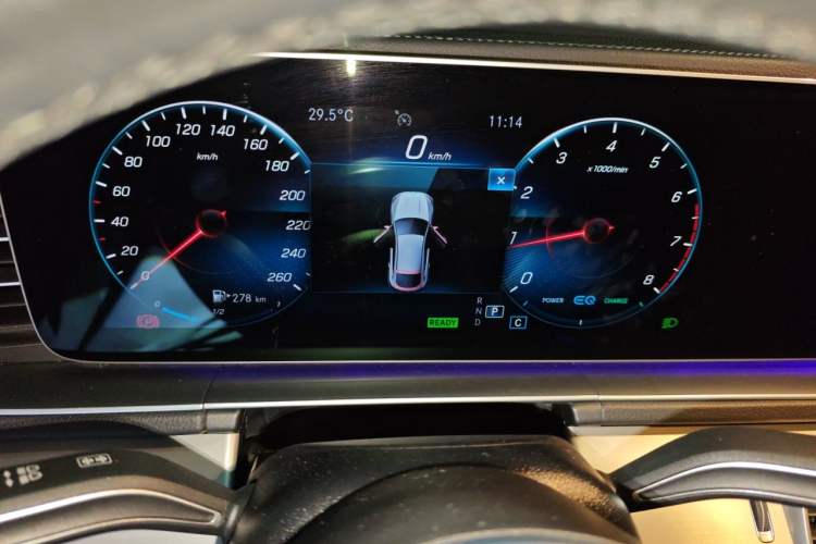 Used Mercedes-Benz GLE Coupe 2020 GLE 450 4MATIC Coupe SUV Fashion Model Instrument Cluster