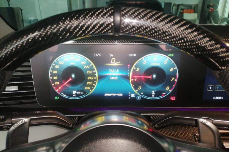 Used Mercedes-Benz GLE Coupe 2020 GLE 350 4MATIC Coupe SUV Fashion Model Instrument Cluster