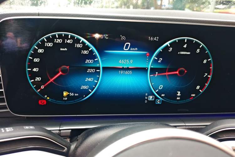 Used Mercedes-Benz GLE Coupe 2020 GLE 350 4MATIC Coupe SUV Luxury Model Instrument Cluster