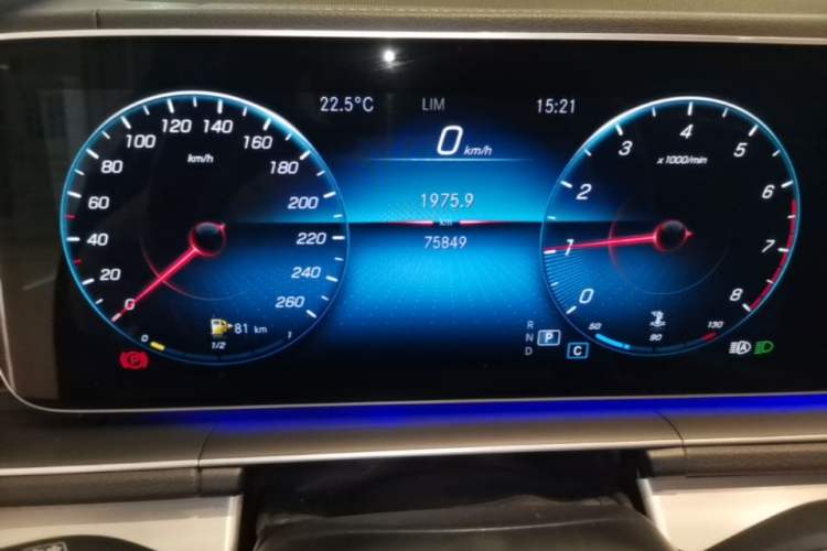 Used Mercedes-Benz GLE Coupe 2020 GLE 350 4MATIC Coupe SUV Luxury Model Instrument Cluster