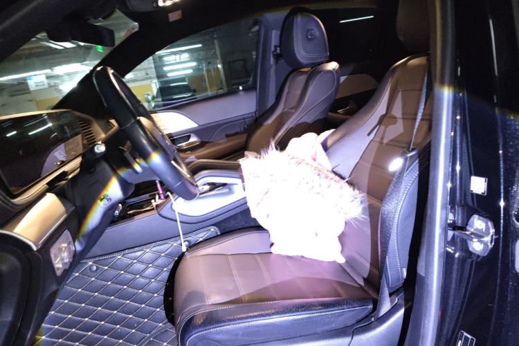 Used Mercedes-Benz GLE Coupe 2020 GLE 450 4MATIC Coupe SUV Fashion Model Left Front Seat