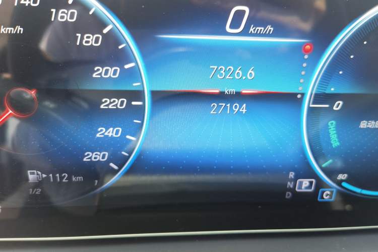 Used Mercedes-Benz GLE Coupe 2020 GLE 350 4MATIC Coupe SUV Luxury Model Odometer Close Up