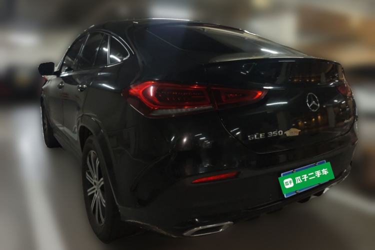 Used Mercedes-Benz GLE Coupe 2020 GLE 350 4MATIC Coupe SUV Luxury Model Rear Left 45 Deg
