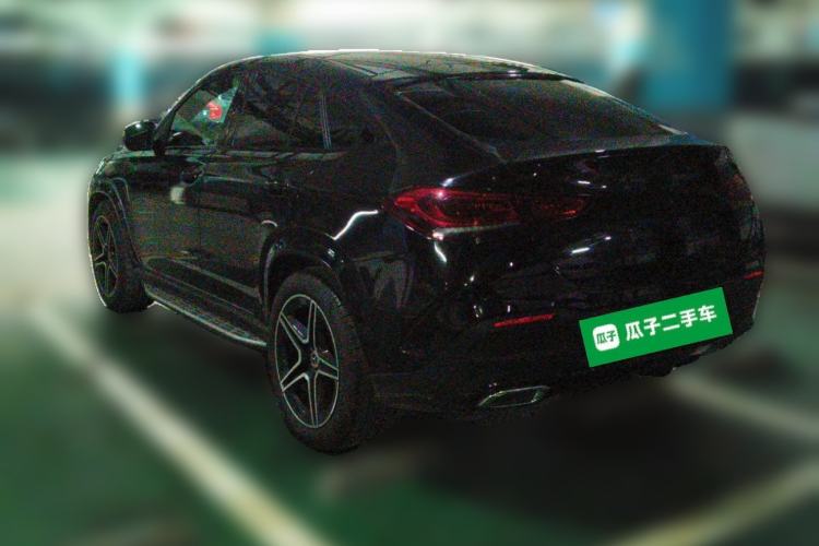 Used Mercedes-Benz GLE Coupe 2020 GLE 350 4MATIC Coupe SUV Luxury Model Rear Left 45 Deg