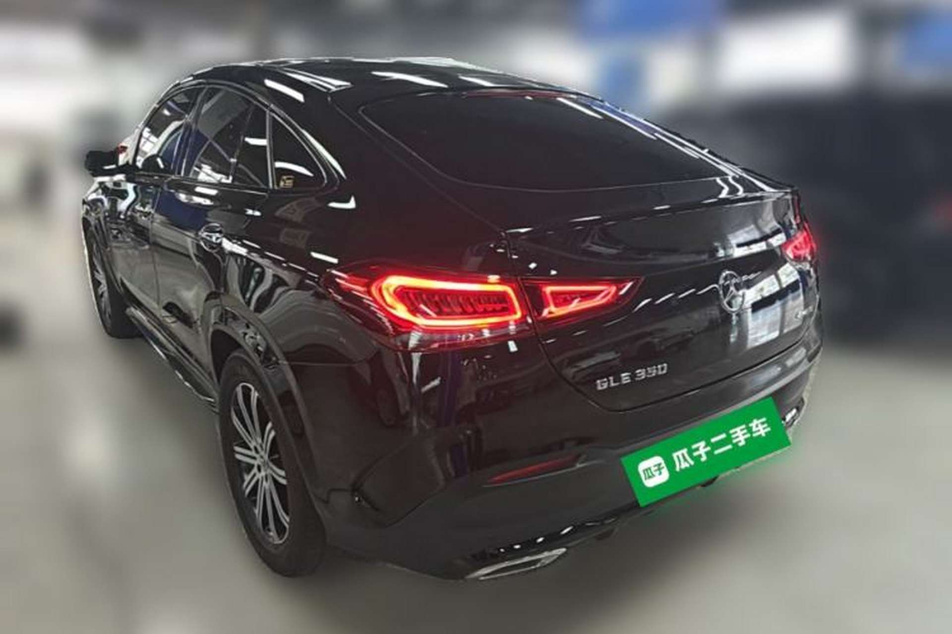 Used Mercedes-Benz GLE Coupe 2020 GLE 350 4MATIC Coupe SUV Luxury Model Rear Left 45 Deg