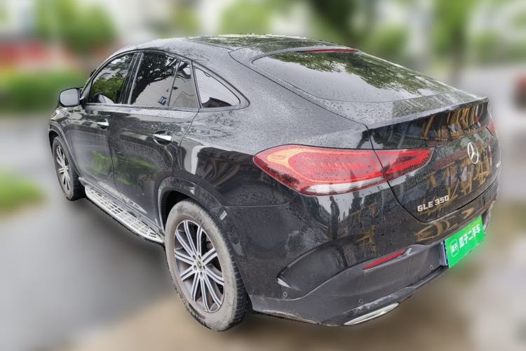 Used Mercedes-Benz GLE Coupe 2020 GLE 350 4MATIC Coupe SUV Luxury Model Rear Left 45 Deg