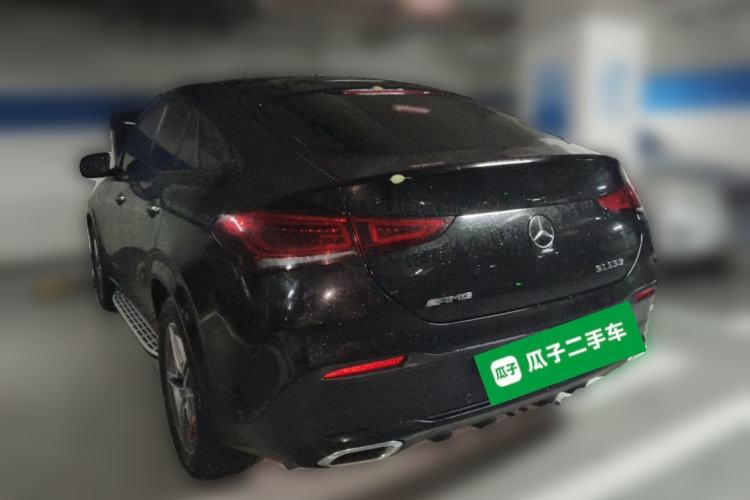 Used Mercedes-Benz GLE Coupe 2020 GLE 450 4MATIC Coupe SUV Fashion Model Rear Left 45 Deg