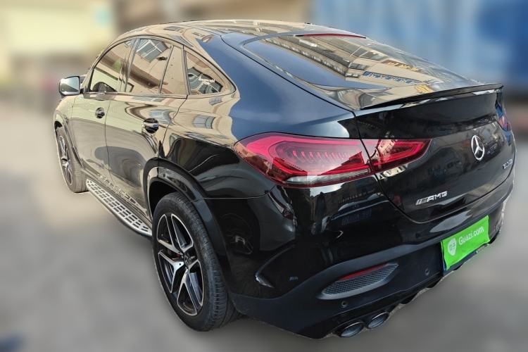 Used Mercedes-Benz GLE Coupe 2020 GLE 450 4MATIC Coupe SUV Luxury Model Rear Left 45 Deg