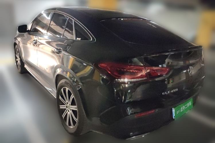 Used Mercedes-Benz GLE Coupe 2020 GLE 350 4MATIC Coupe SUV Luxury Model Rear Left 45 Deg