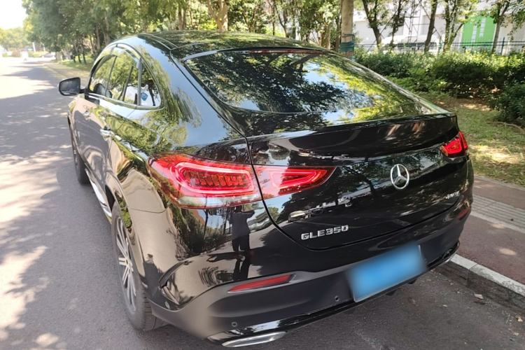 Used Mercedes-Benz GLE Coupe 2020 GLE 350 4MATIC Coupe SUV Luxury Model Rear Left 45 Deg