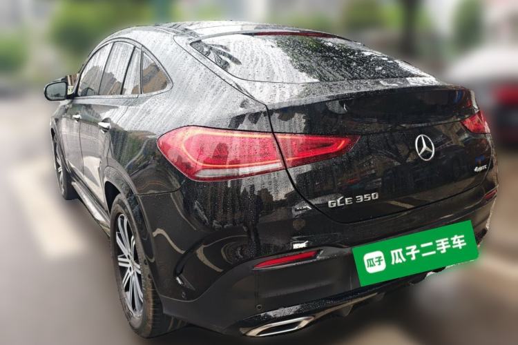 Used Mercedes-Benz GLE Coupe 2020 GLE 350 4MATIC Coupe SUV Luxury Model Rear Left 45 Deg