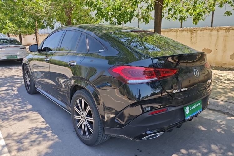 Used Mercedes-Benz GLE Coupe 2020 GLE 350 4MATIC Coupe SUV Luxury Model Rear Left 45 Deg