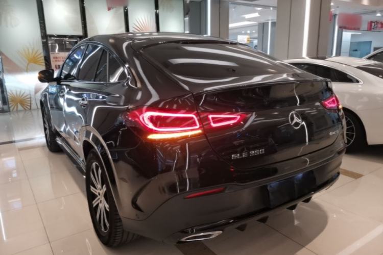 Used Mercedes-Benz GLE Coupe 2020 GLE 350 4MATIC Coupe SUV Luxury Model Rear Left 45 Deg