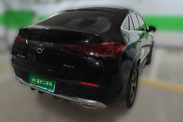 Used Mercedes-Benz GLE Coupe 2020 GLE 350 4MATIC Coupe SUV Fashion Model Rear Right 45 Deg