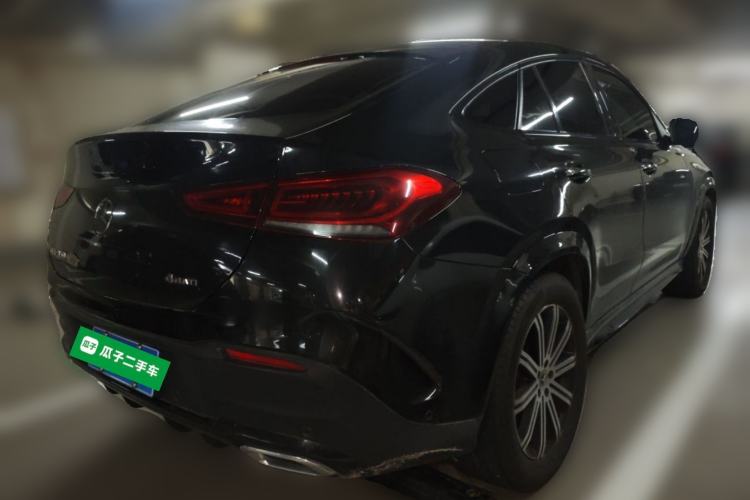Used Mercedes-Benz GLE Coupe 2020 GLE 350 4MATIC Coupe SUV Luxury Model Rear Right 45 Deg