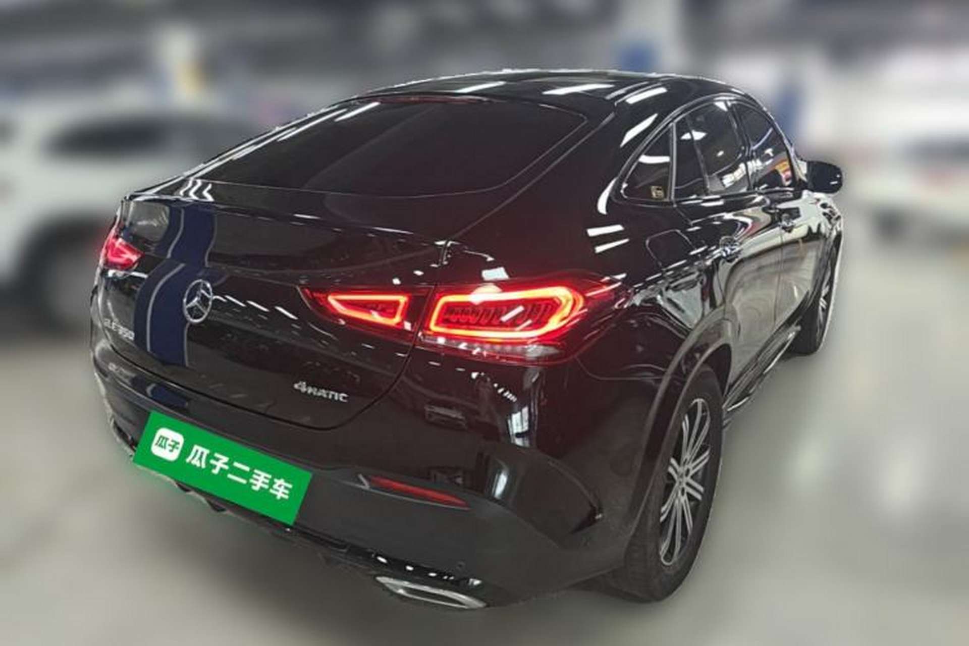 Used Mercedes-Benz GLE Coupe 2020 GLE 350 4MATIC Coupe SUV Luxury Model Rear Right 45 Deg