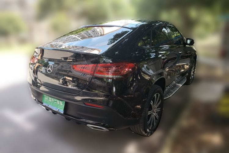 Used Mercedes-Benz GLE Coupe 2020 GLE 350 4MATIC Coupe SUV Luxury Model Rear Right 45 Deg