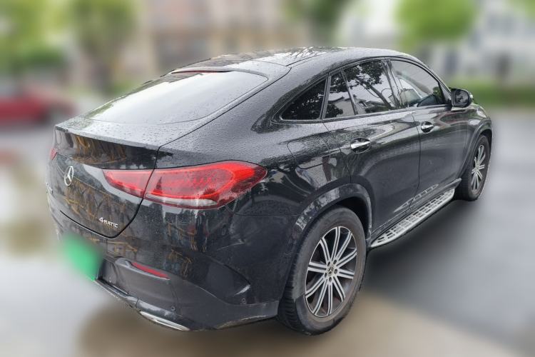 Used Mercedes-Benz GLE Coupe 2020 GLE 350 4MATIC Coupe SUV Luxury Model Rear Right 45 Deg