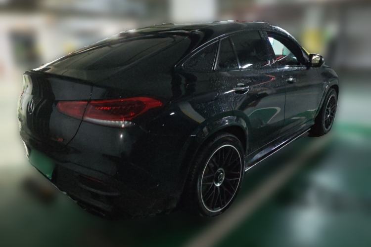 Used Mercedes-Benz GLE Coupe 2020 GLE 350 4MATIC Coupe SUV Luxury Model Rear Right 45 Deg