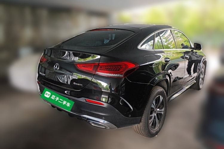 Used Mercedes-Benz GLE Coupe 2020 GLE 350 4MATIC Coupe SUV Fashion Model Rear Right 45 Deg