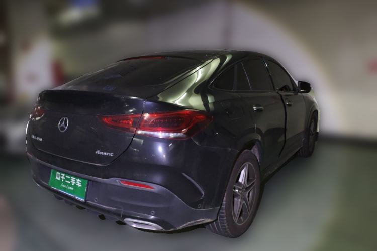 Used Mercedes-Benz GLE Coupe 2020 GLE 450 4MATIC Coupe SUV Fashion Model Rear Right 45 Deg