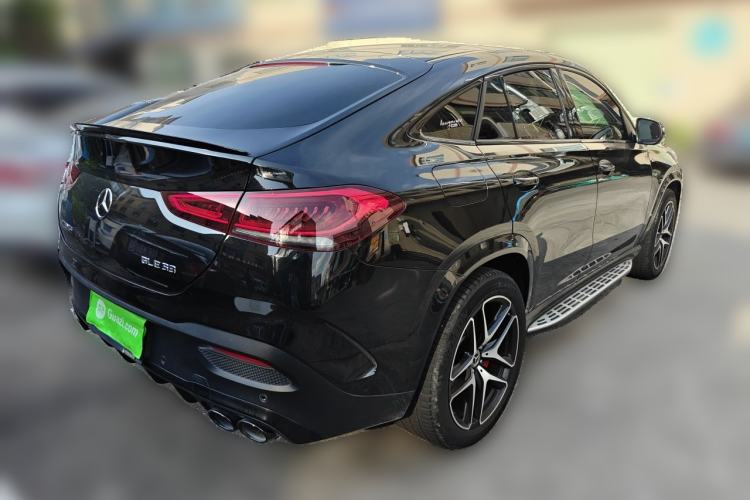Used Mercedes-Benz GLE Coupe 2020 GLE 450 4MATIC Coupe SUV Luxury Model Rear Right 45 Deg
