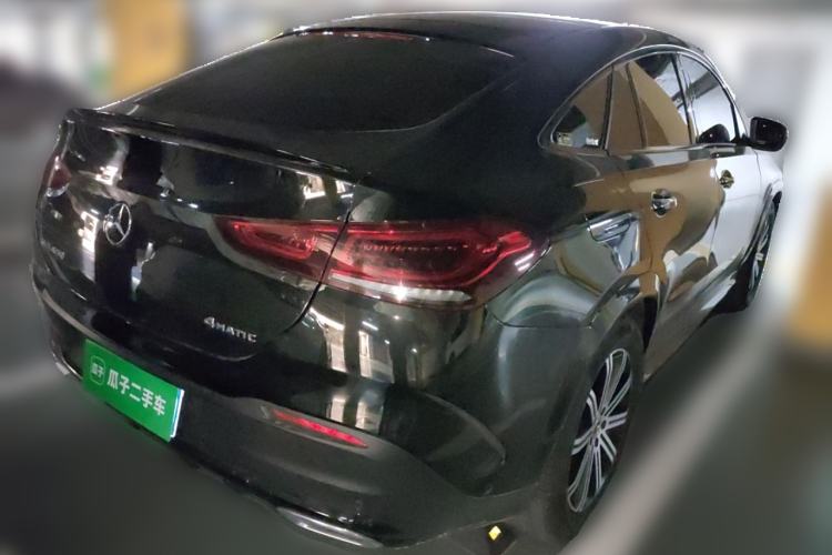 Used Mercedes-Benz GLE Coupe 2020 GLE 350 4MATIC Coupe SUV Luxury Model Rear Right 45 Deg