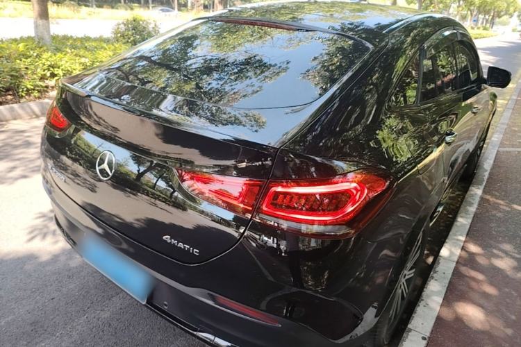 Used Mercedes-Benz GLE Coupe 2020 GLE 350 4MATIC Coupe SUV Luxury Model Rear Right 45 Deg
