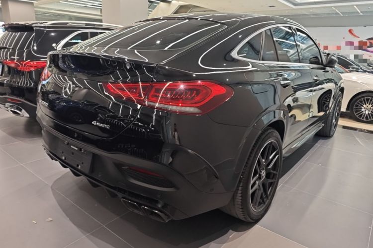 Used Mercedes-Benz GLE Coupe 2020 GLE 350 4MATIC Coupe SUV Fashion Model Rear Right 45 Deg