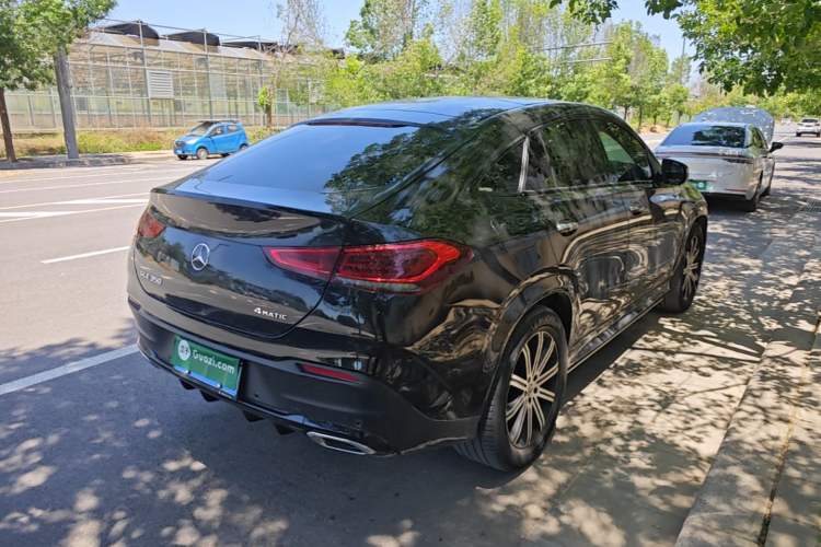 Used Mercedes-Benz GLE Coupe 2020 GLE 350 4MATIC Coupe SUV Luxury Model Rear Right 45 Deg