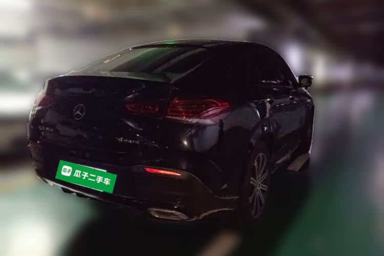Used Mercedes-Benz GLE Coupe 2020 GLE 350 4MATIC Coupe SUV Luxury Model Rear Right 45 Deg