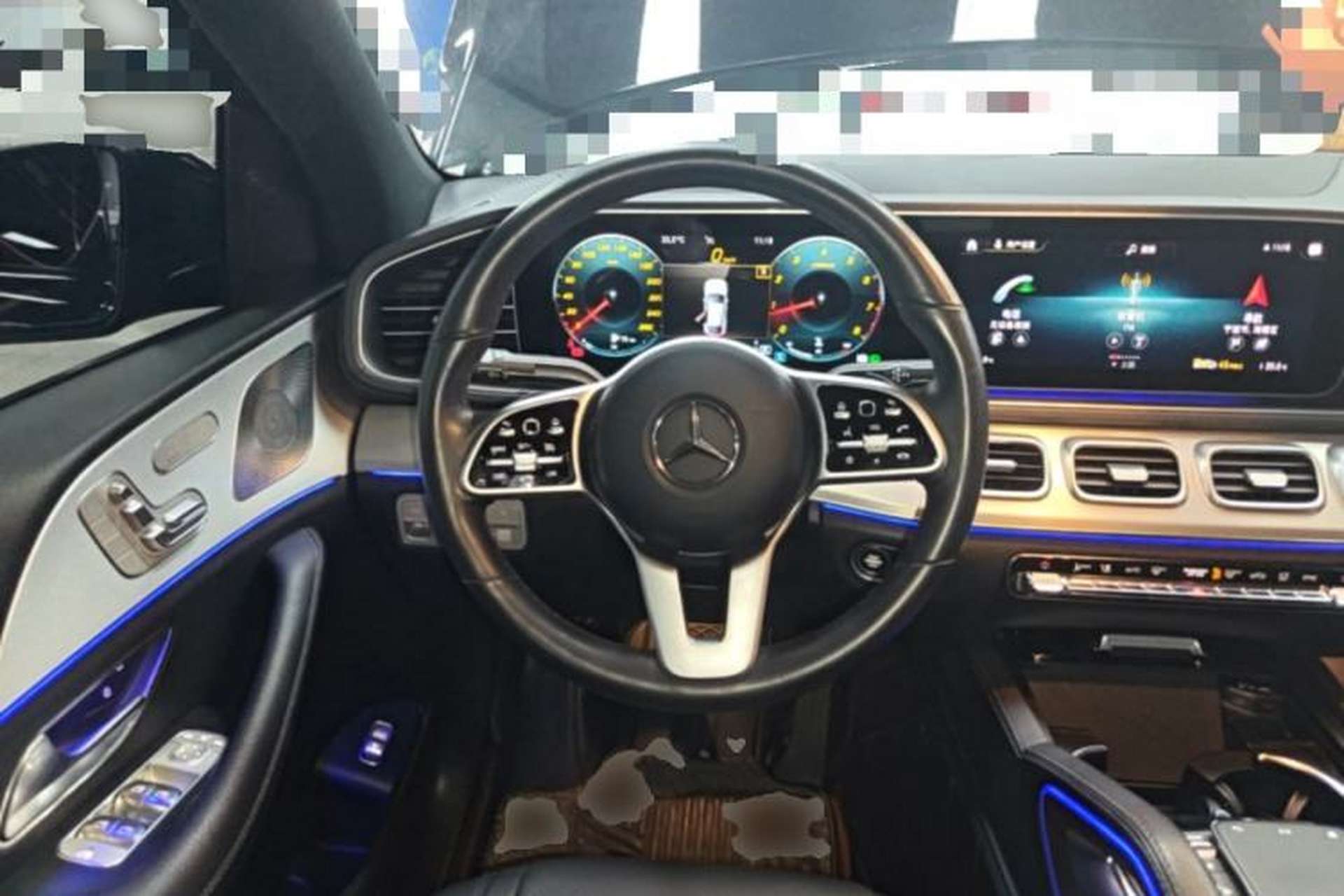 Used Mercedes-Benz GLE Coupe 2020 GLE 350 4MATIC Coupe SUV Luxury Model Steering Wheel