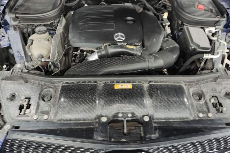 Used Mercedes-Benz GLE Coupe 2020 GLE 350 4MATIC Coupe SUV Luxury Model Engine Bay