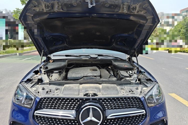 Used Mercedes-Benz GLE Coupe 2020 GLE 350 4MATIC Coupe SUV Luxury Model Engine Bay