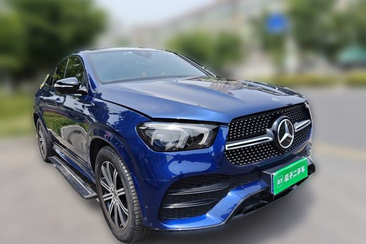 Used Mercedes-Benz GLE Coupe 2020 GLE 350 4MATIC Coupe SUV Luxury Model Front Right 45 Deg